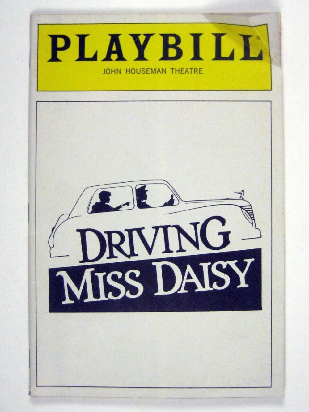 Driving Miss Daisy Playbill April 1990 Frances Sternhagan Arthur French Matthews
